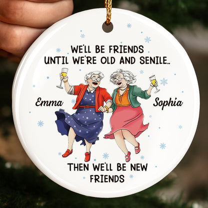 We'll Be Friends Until We're Old, Dancing Elderly Women