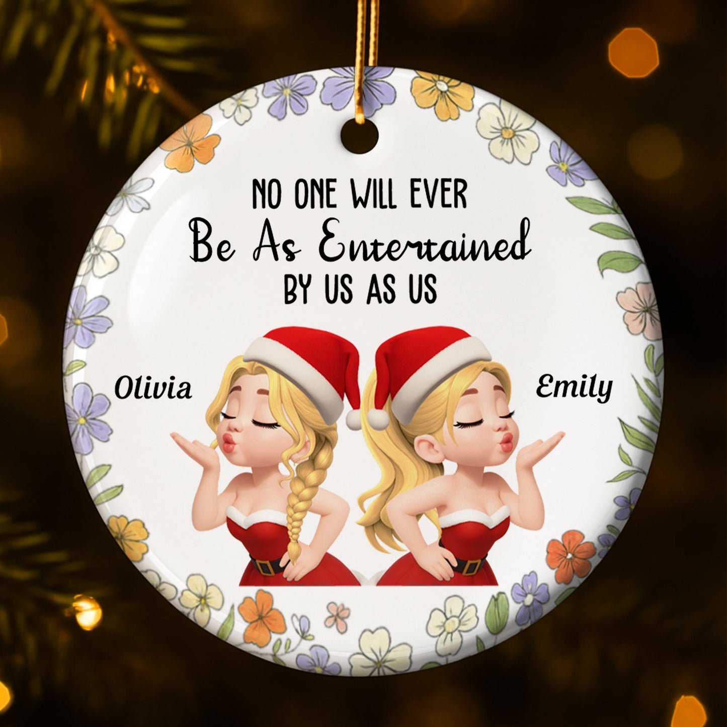 No One Will Ever Be As Entertained By Us As Us, Santa Hats