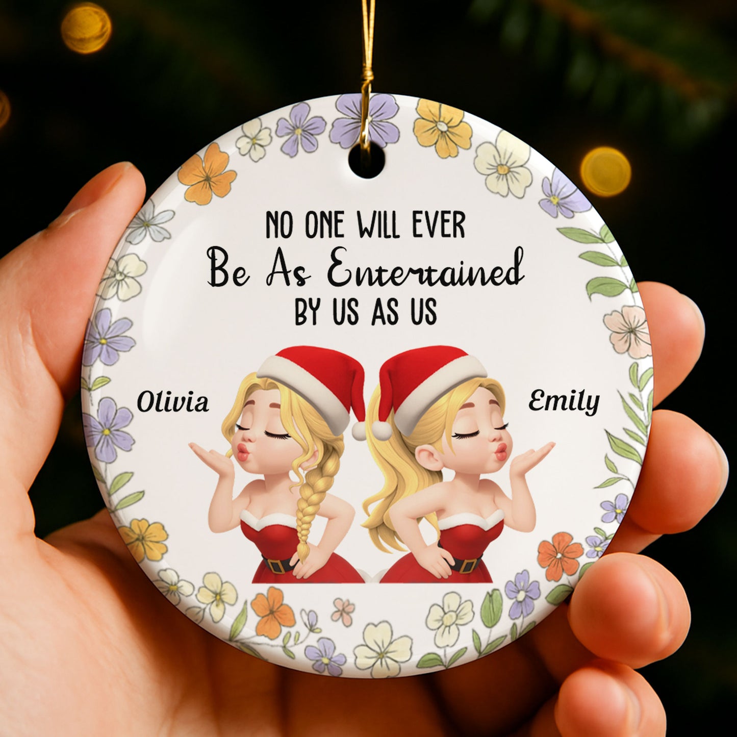 No One Will Ever Be As Entertained By Us As Us, Santa Hats