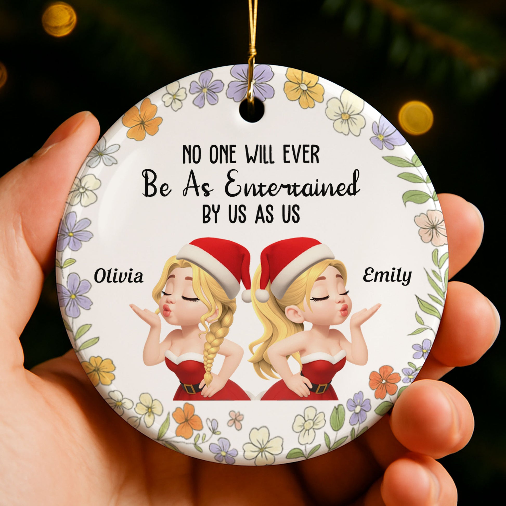 No One Will Ever Be As Entertained By Us As Us, Santa Hats