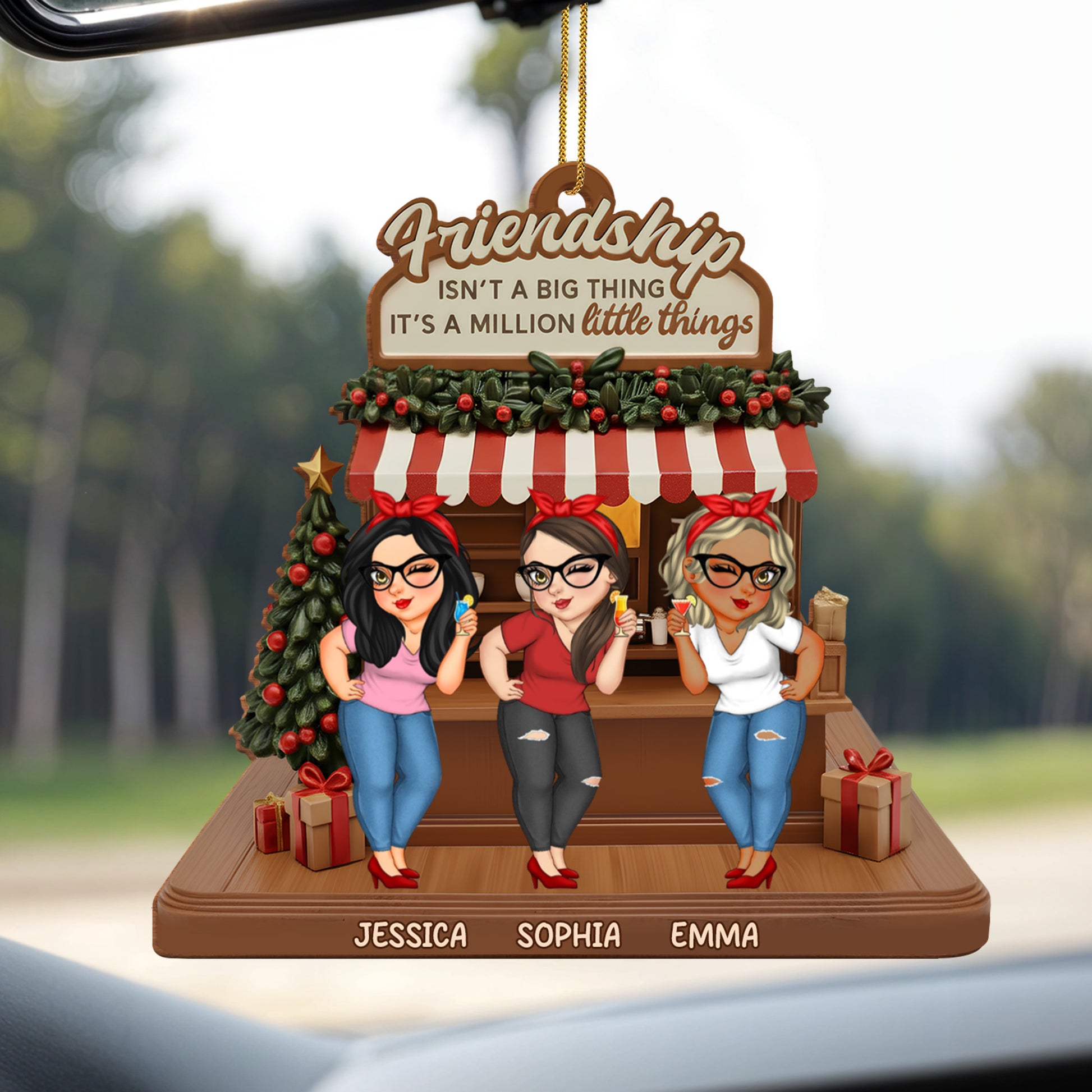 Friendship Isn't A Big Thing With Holiday Decorations