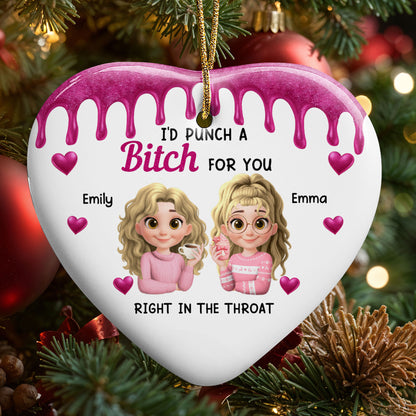 I'd Punch A Boch For You, Two Girls, Heart Design