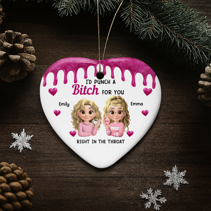 I'd Punch A Boch For You, Two Girls, Heart Design