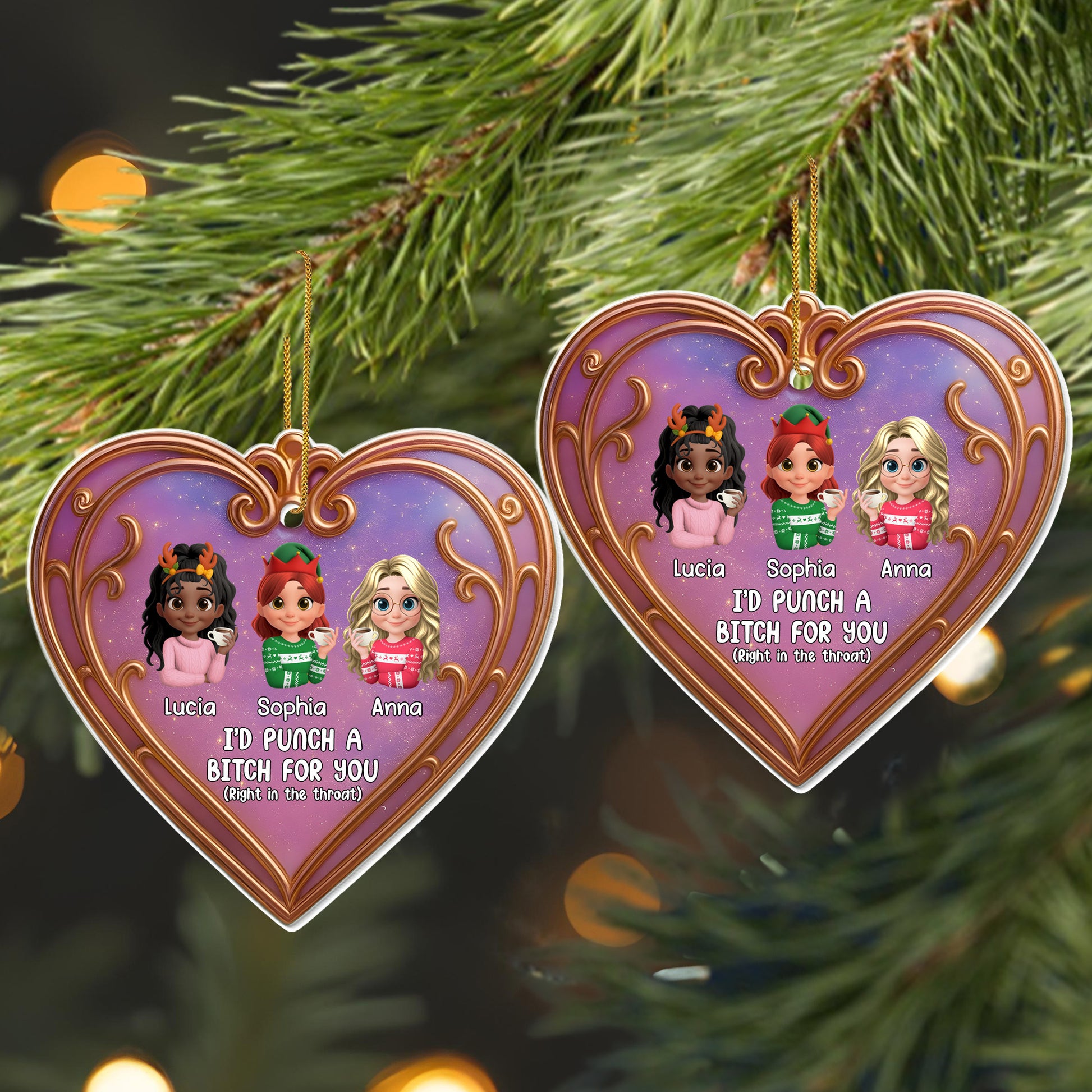 I'd Punch A B*tch For You, Heart And Friends