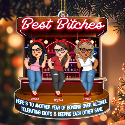 Here's To Another Year, Friends Bonding Over Drinks