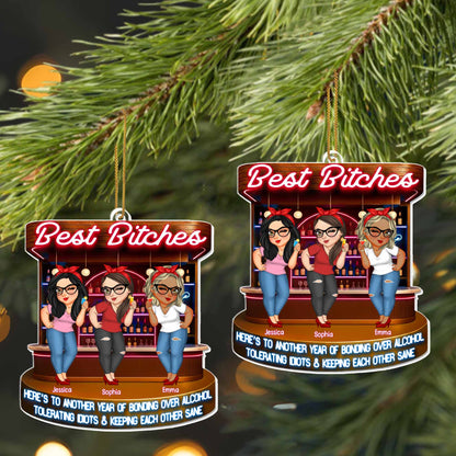 Here's To Another Year, Friends Bonding Over Drinks