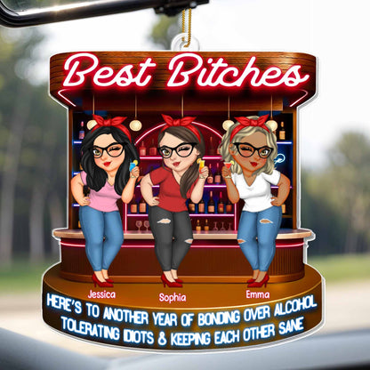 Here's To Another Year, Friends Bonding Over Drinks