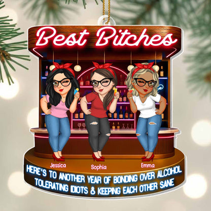 Here's To Another Year, Friends Bonding Over Drinks