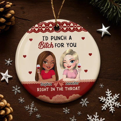 I'd Punch For You, Two Friends Sharing Wine