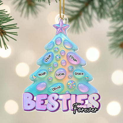 Besties Forever Christmas Tree Ornament