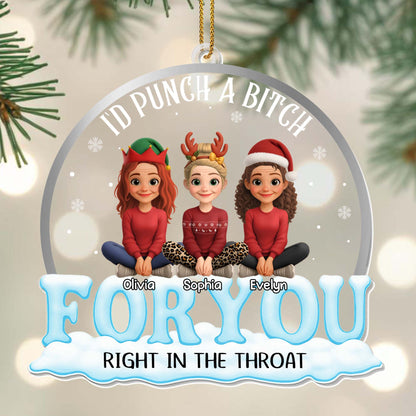 I'd Punch A B*tch Right In The Throat, For You, Santa Hats