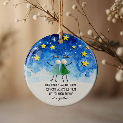 Good Friends Are Like Stars, Decorative Ornament