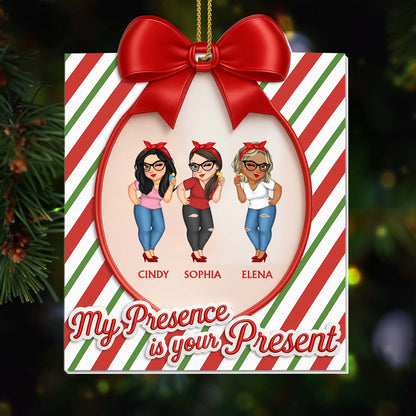 My Presence Is Your Present With Cartoon Characters