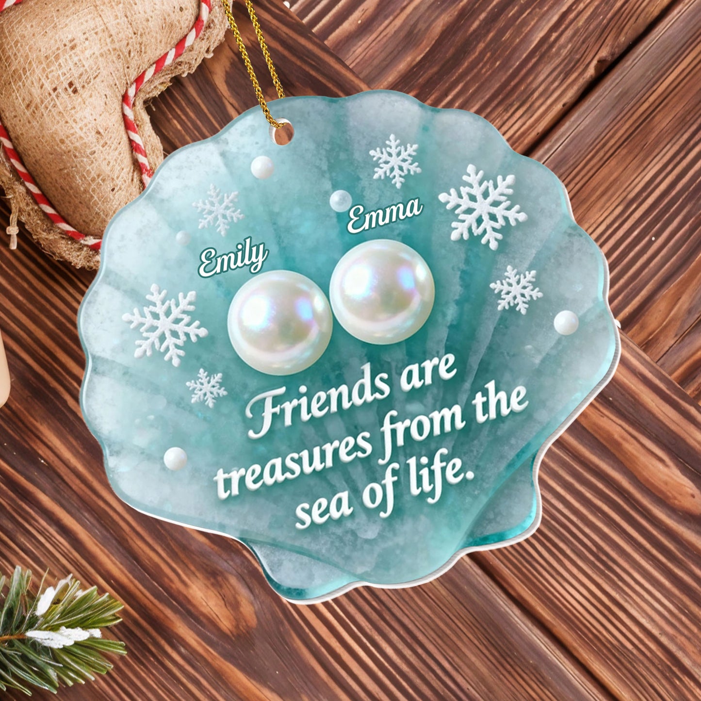 Friends Are Treasures From The Sea Of Life