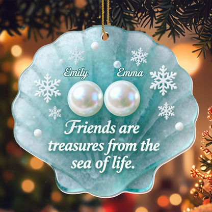 Friends Are Treasures From The Sea Of Life