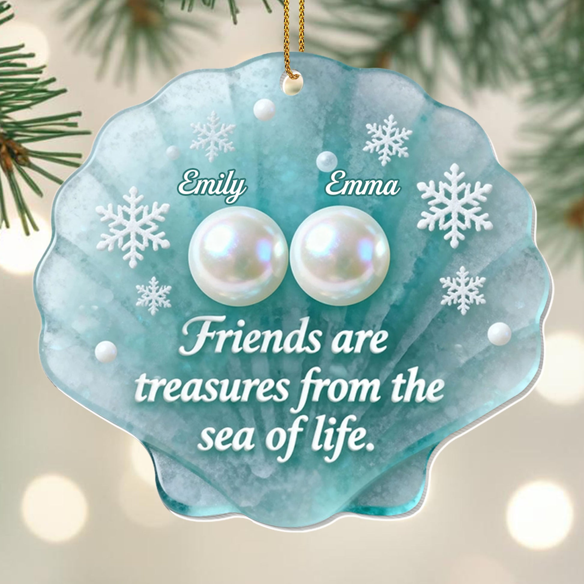 Friends Are Treasures From The Sea Of Life