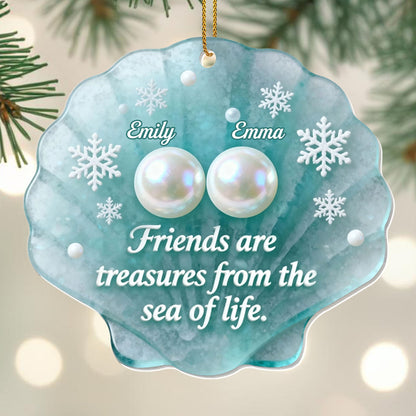 Friends Are Treasures From The Sea Of Life
