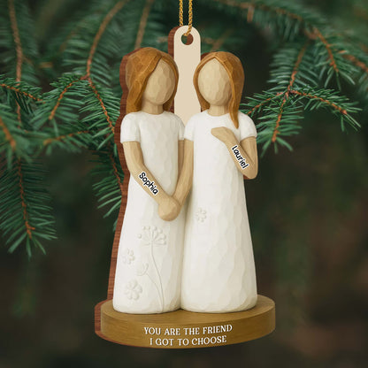 You Are The Friend I Got To Choose, Figurines With Flowers