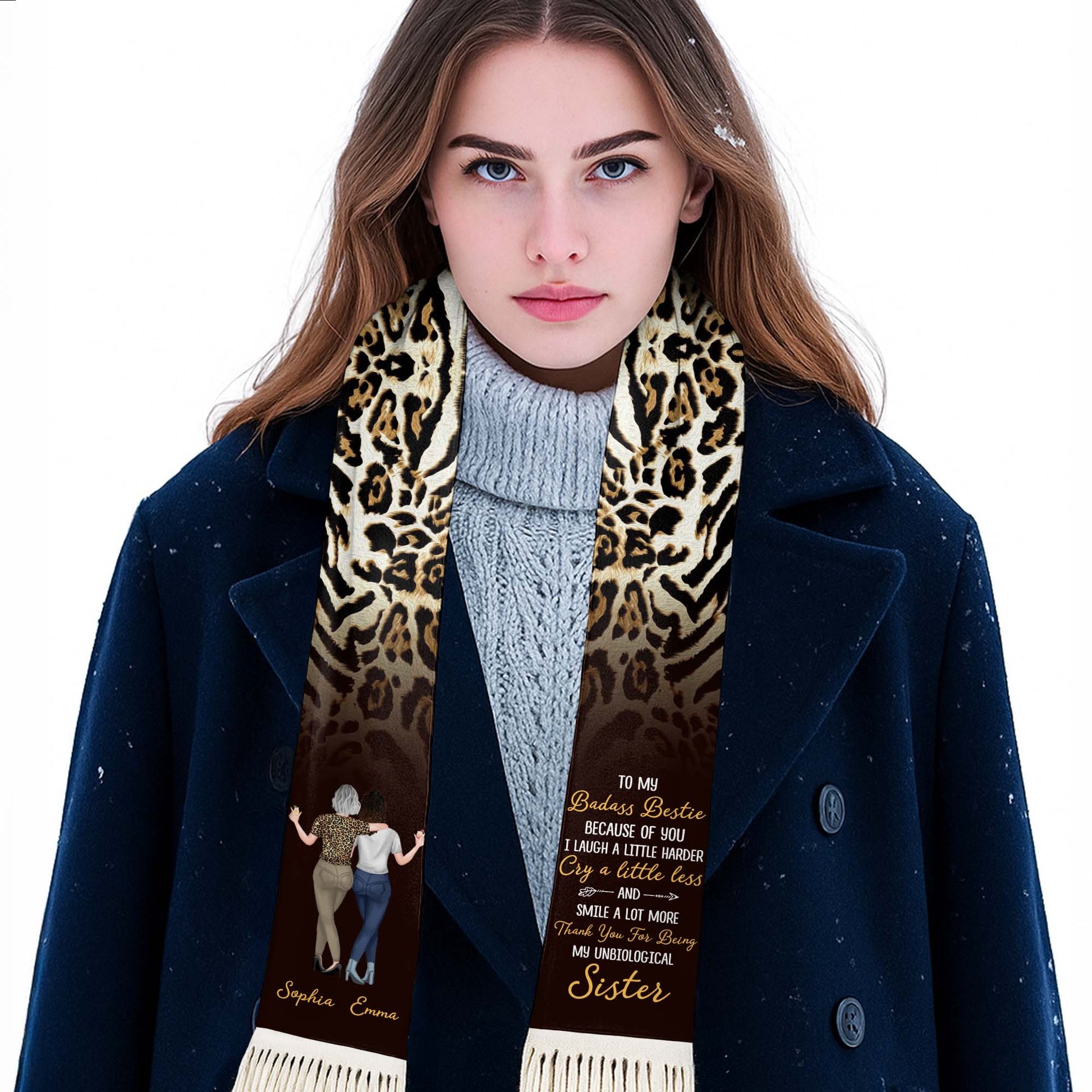 To My Bestie, Two Women Walking Arm in Arm