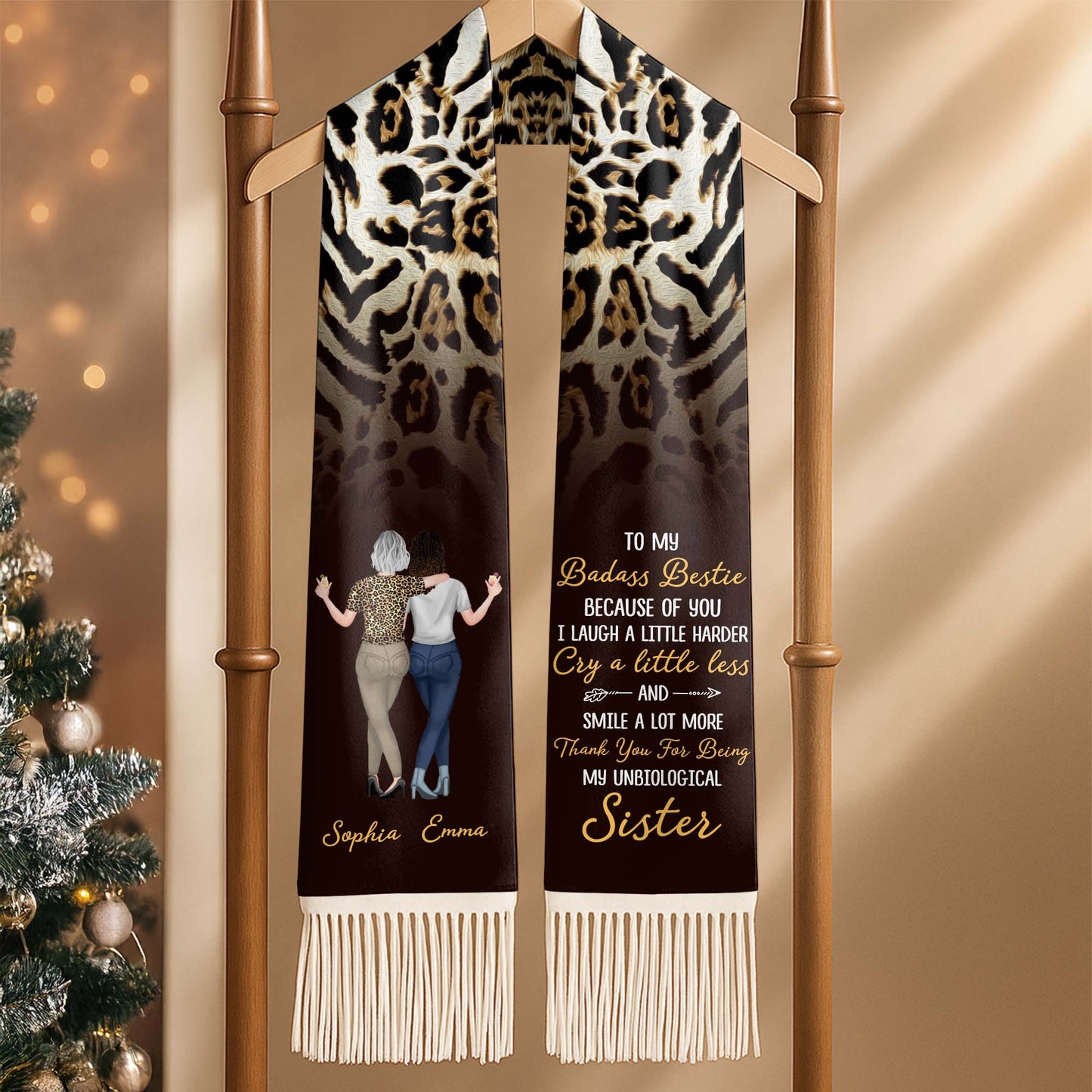 To My Bestie, Two Women Walking Arm in Arm