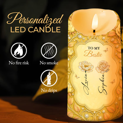 To My Bestie, Sister Of My Soul, Friend Of My Heart, Roses