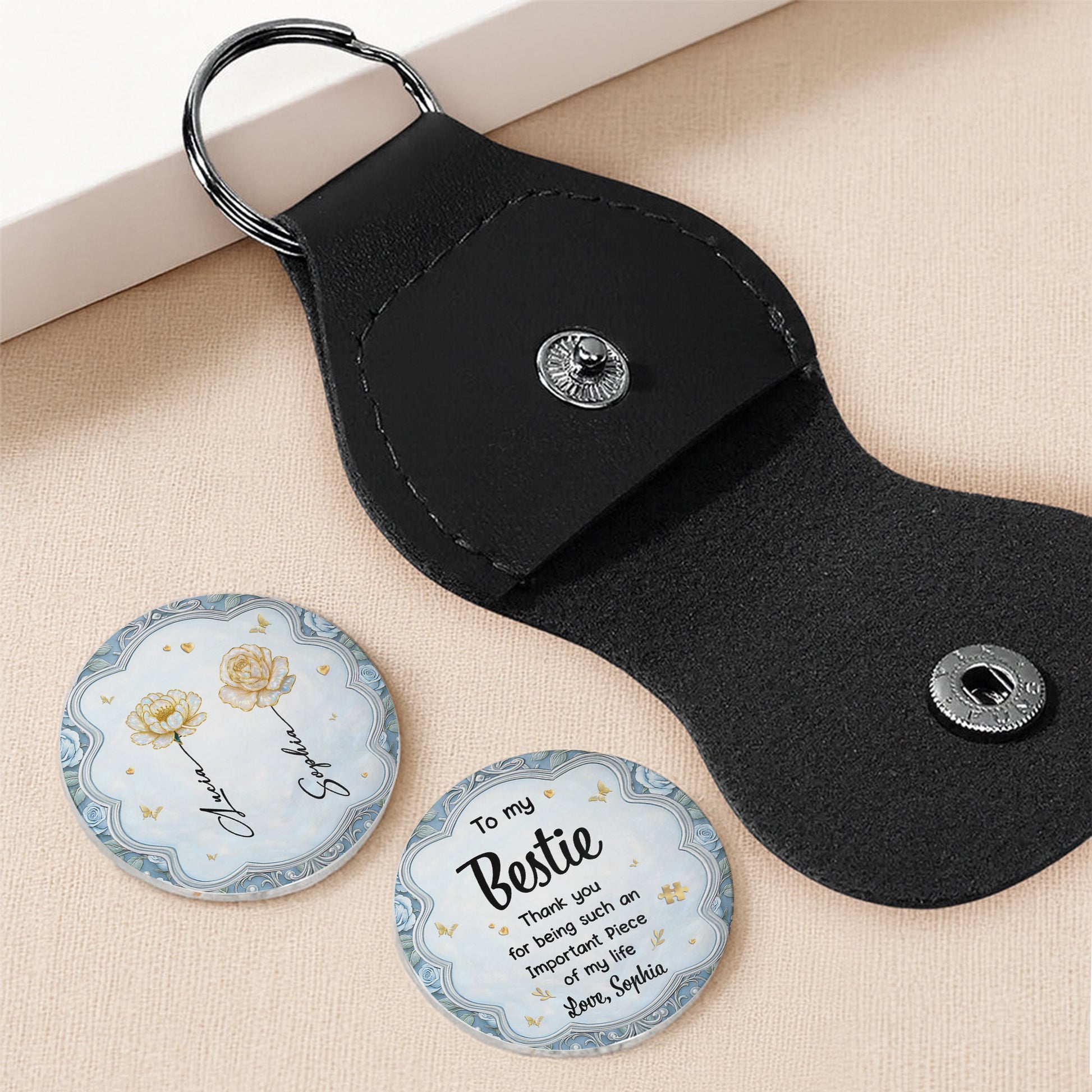 To My Bestie Thank You For Being An Important Piece Of My Life