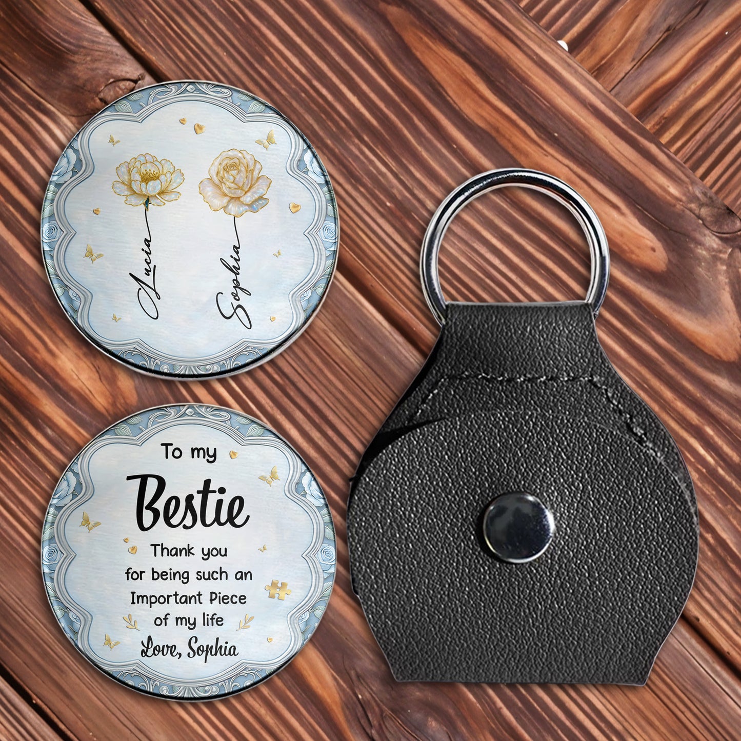 To My Bestie Thank You For Being An Important Piece Of My Life