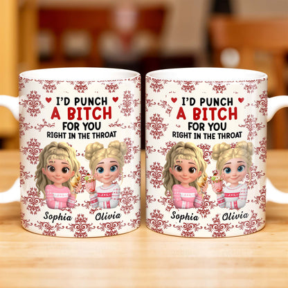 I'd Punch A [Censored] For You, Cartoon Girls With Ice Cream