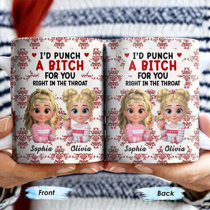 I'd Punch A [Censored] For You, Cartoon Girls With Ice Cream