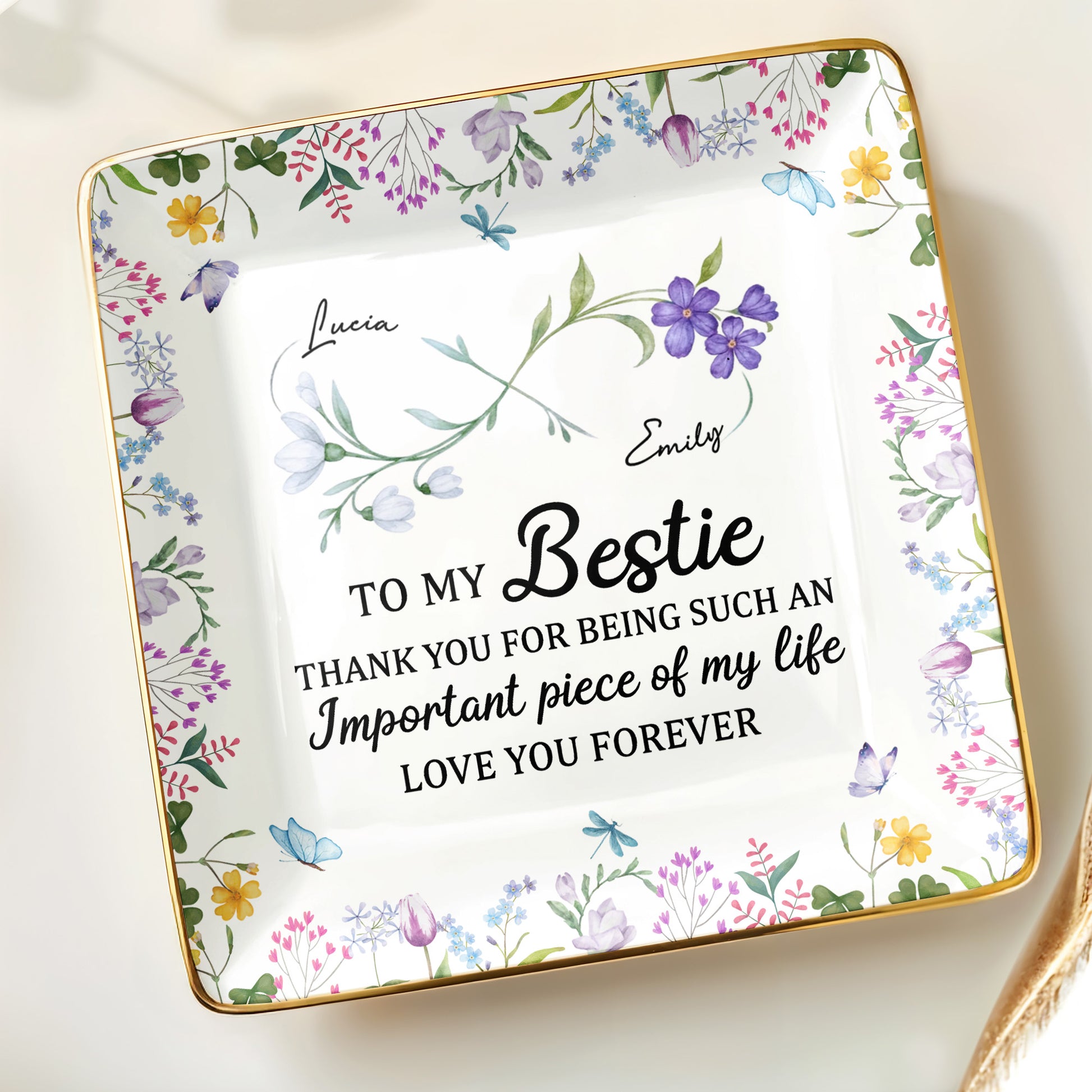 To My Bestie Thank You For Being Such An Important Piece