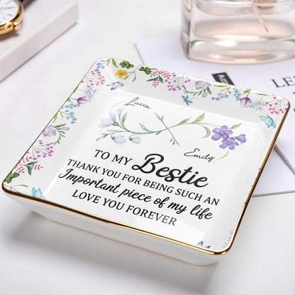 To My Bestie Thank You For Being Such An Important Piece