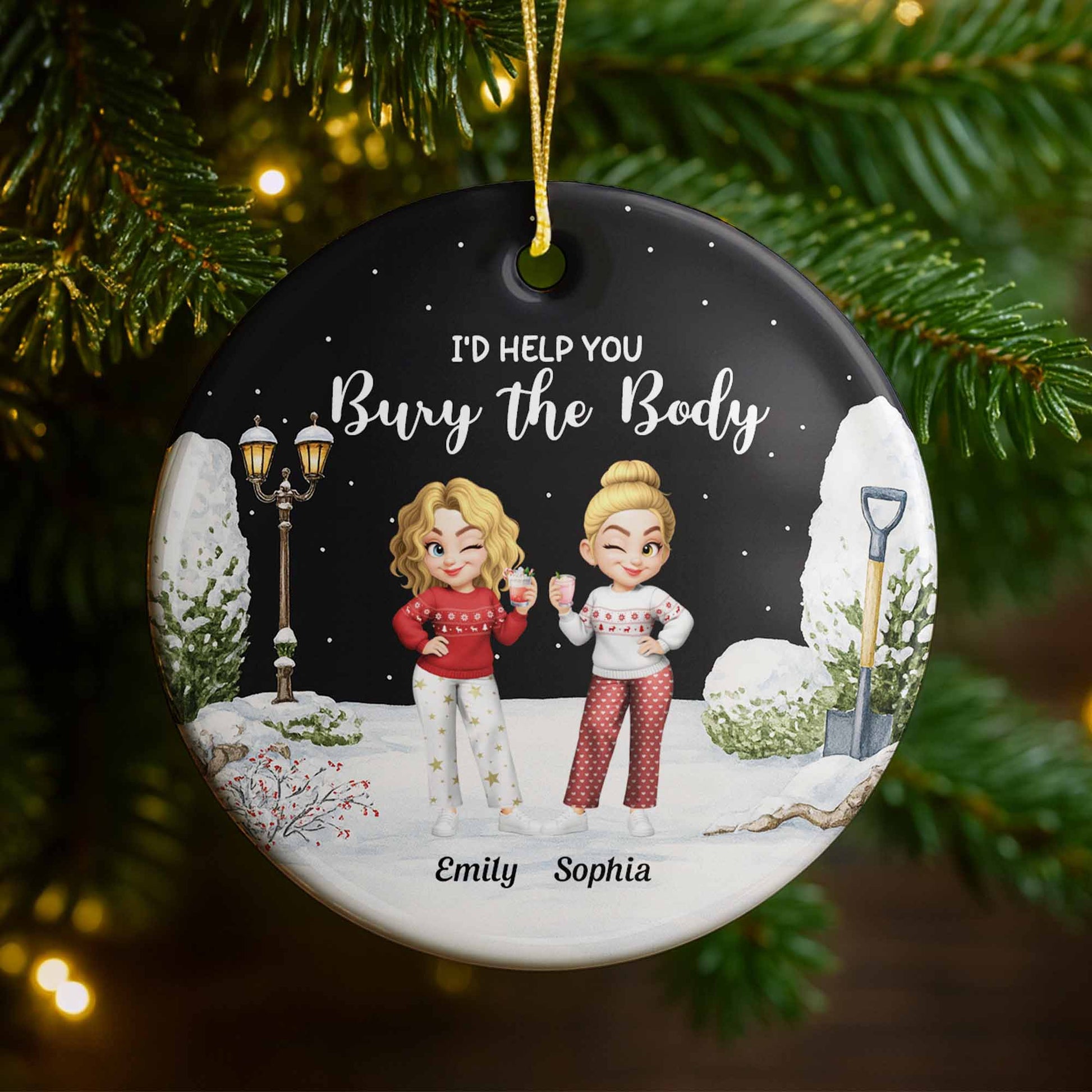 I'd Help You Bury The Body, Best Friends In Winter Gear