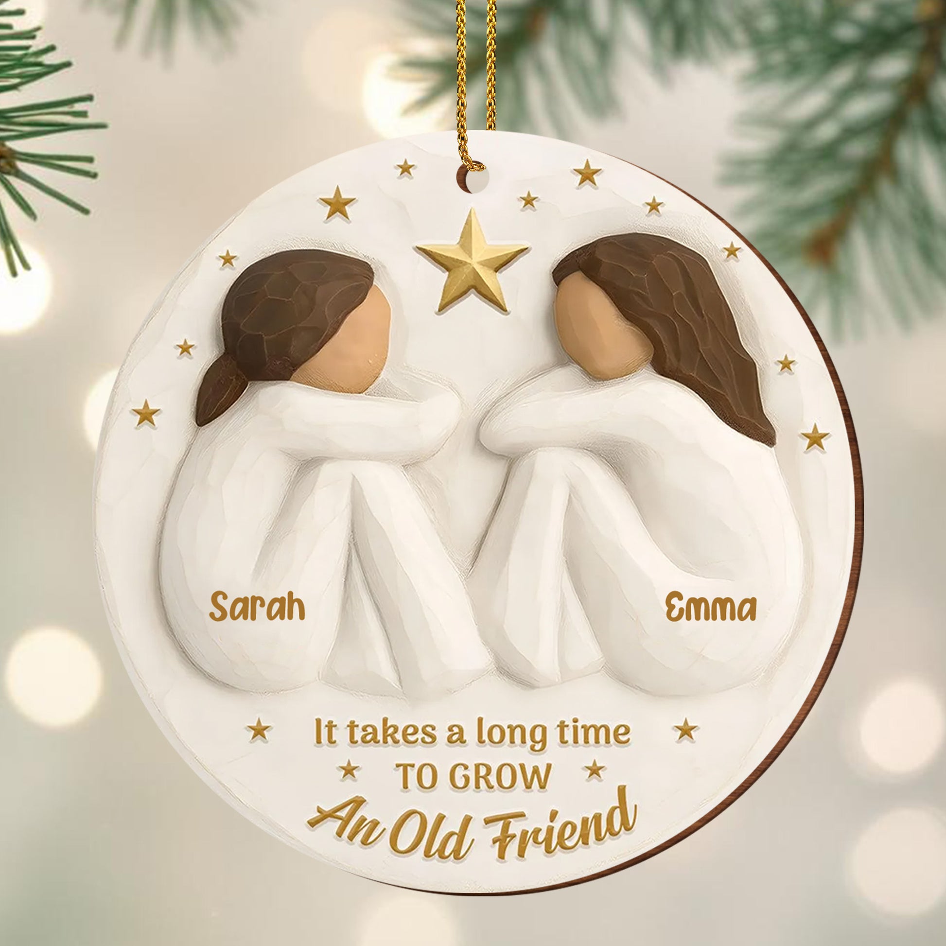 It Takes A Long Time, Two People And A Star Ornament