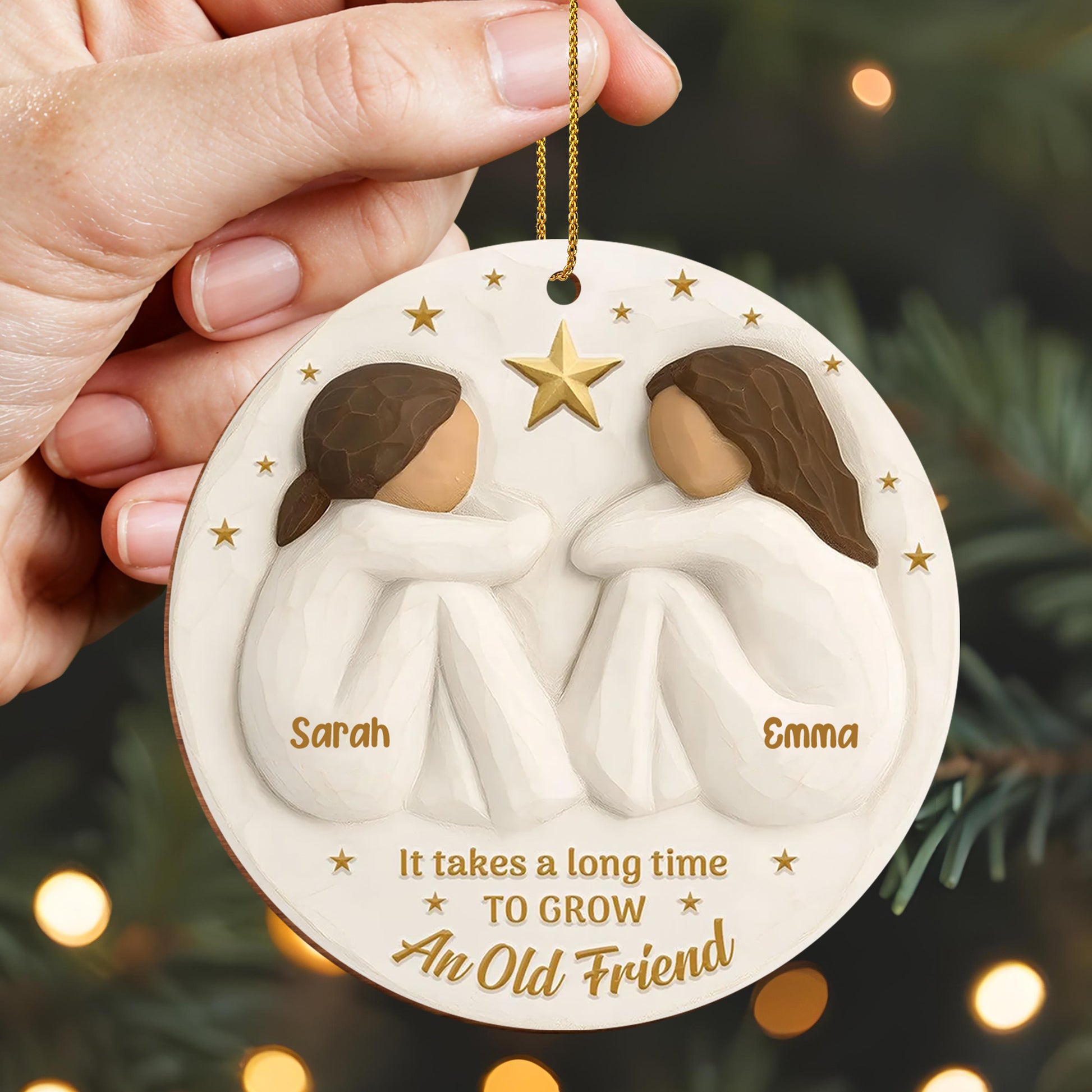 It Takes A Long Time, Two People And A Star Ornament