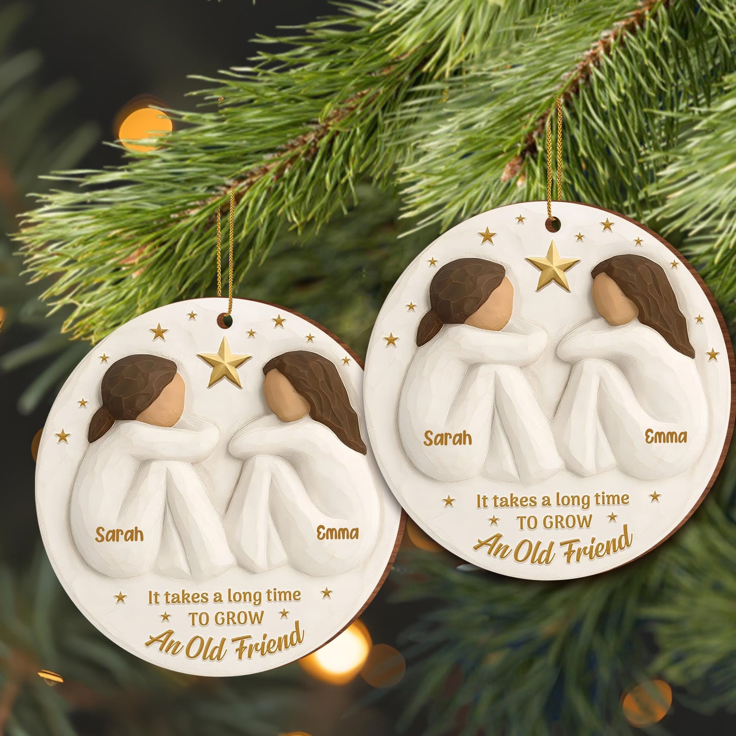 It Takes A Long Time, Two People And A Star Ornament