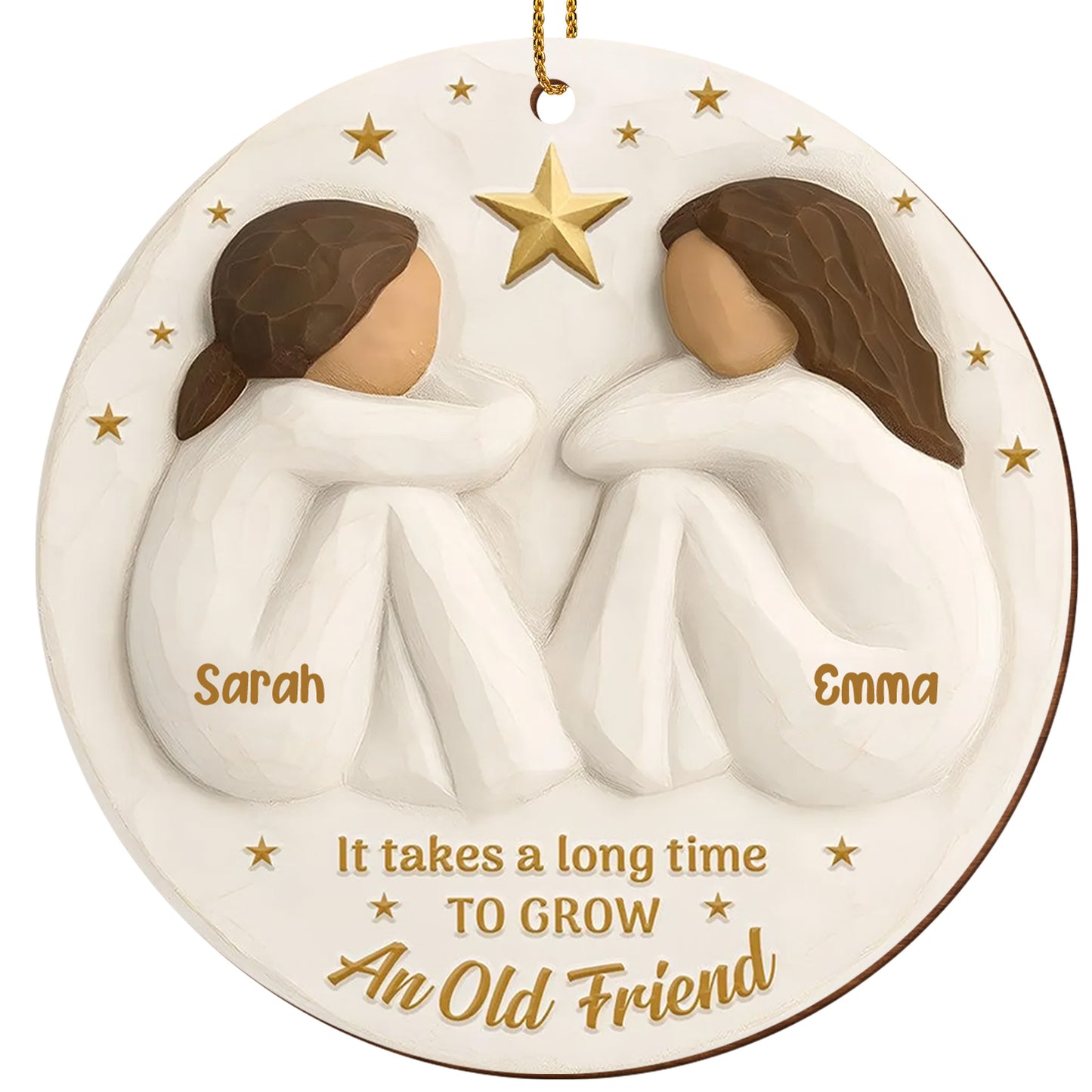 It Takes A Long Time, Two People And A Star Ornament