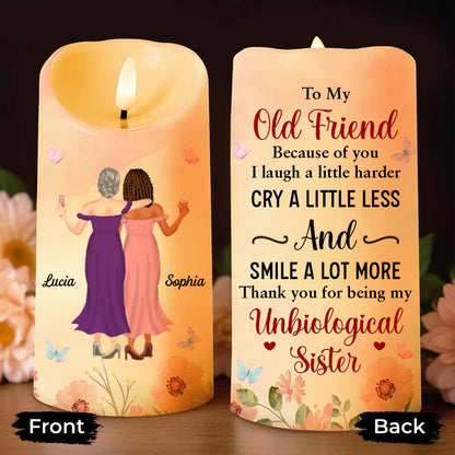 To My Old Friend Thank You For Being My Unbiological Sister