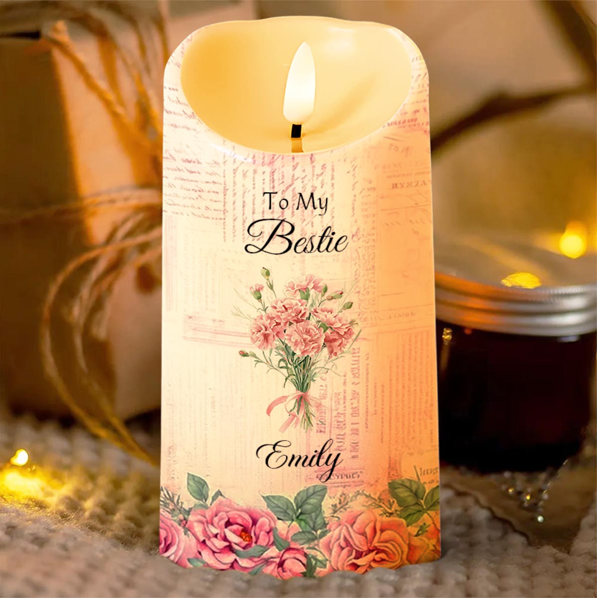 Friends Give Hope When Life Is Low, Flowers