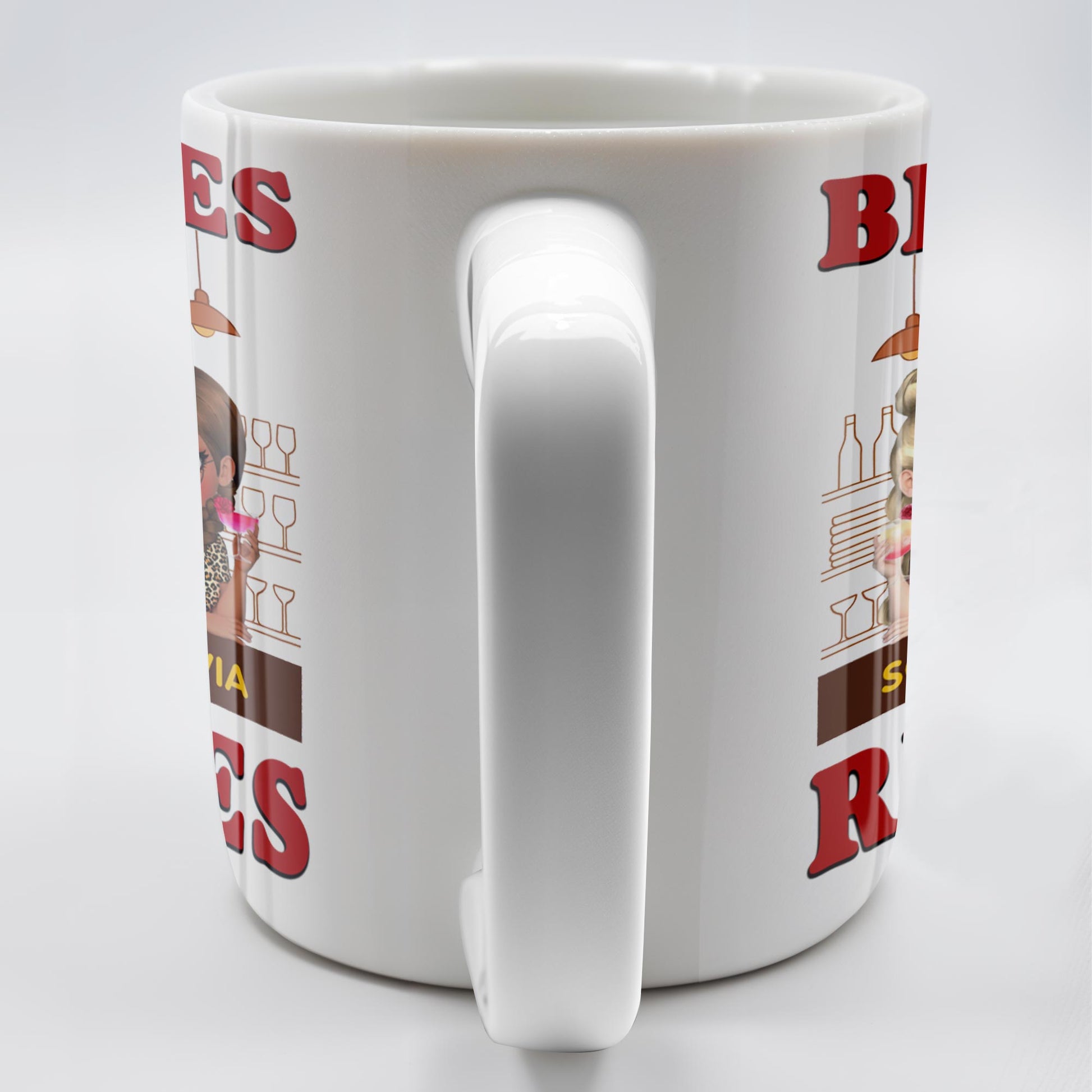 Besties For The Resties, Two Girls Enjoying Drinks