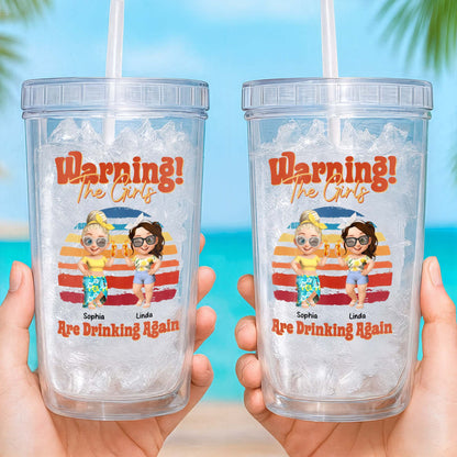 Warning The Girls Are Drinking Again, Beach And Tropical Drinks