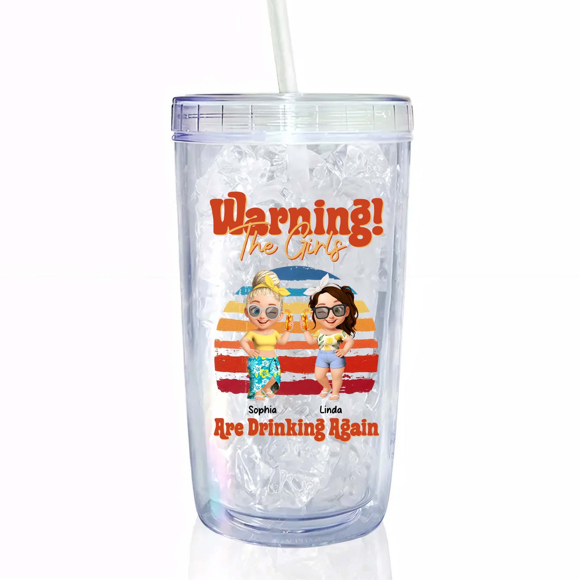 Warning The Girls Are Drinking Again, Beach And Tropical Drinks