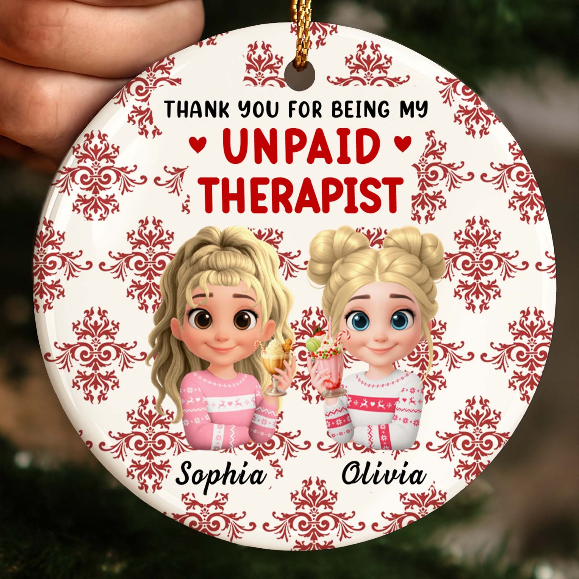 Thank You For Being My Unpaid Therapist Character Design