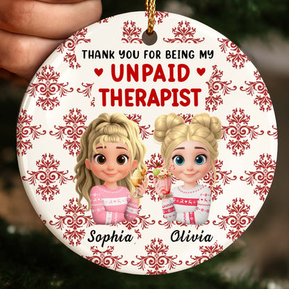 Thank You For Being My Unpaid Therapist Character Design