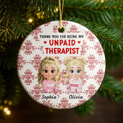 Thank You For Being My Unpaid Therapist Character Design