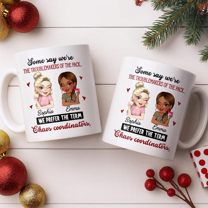 Chaos Coordinators, Cartoon Characters And Hearts