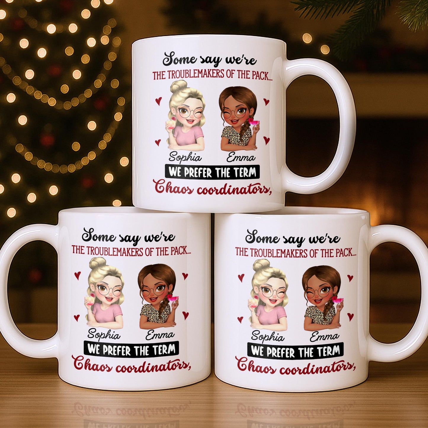 Chaos Coordinators, Cartoon Characters And Hearts