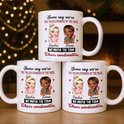 Chaos Coordinators, Cartoon Characters And Hearts