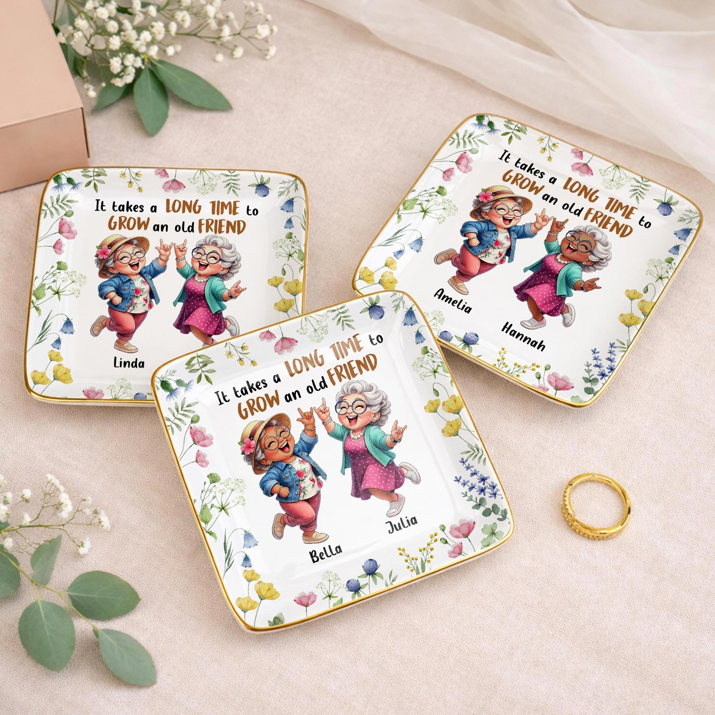 It Takes A Long Time To Grow An Old Friend, Flowers