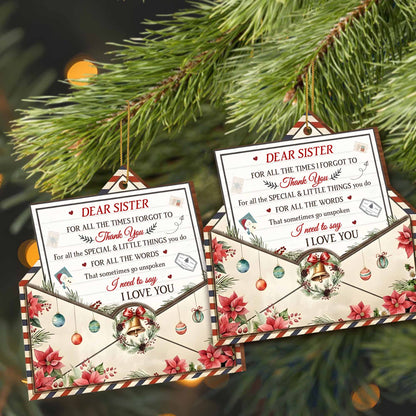 Thank You For All The Special Things, Christmas Ornaments And Bells