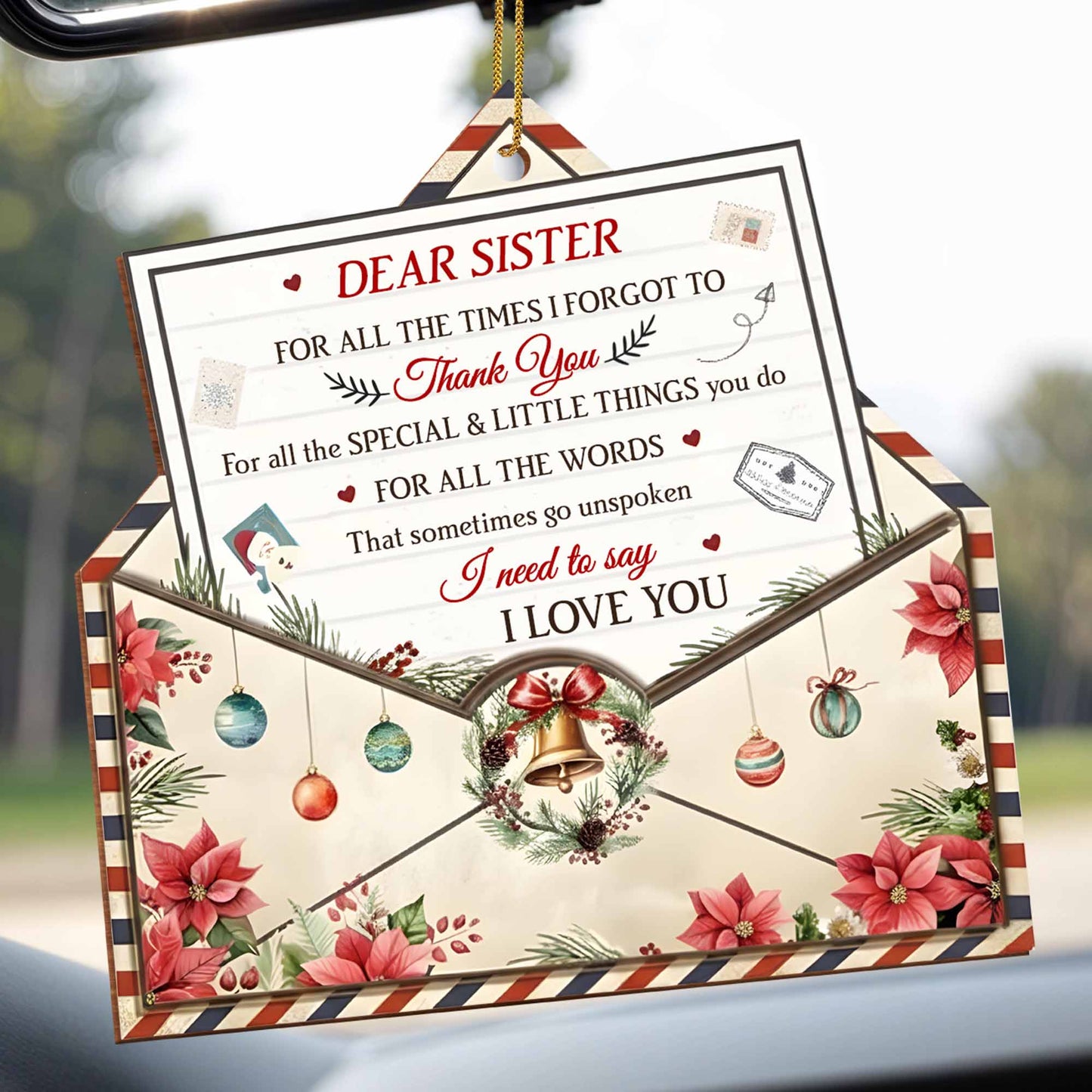 Thank You For All The Special Things, Christmas Ornaments And Bells